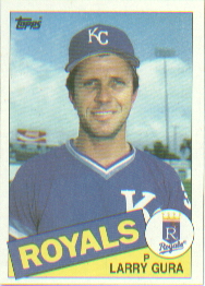 1985 Topps Baseball Cards      595     Larry Gura